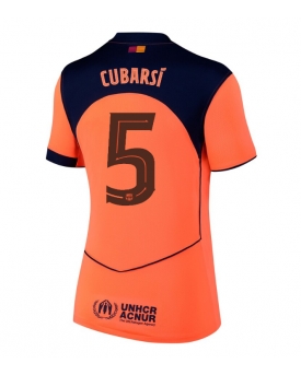Billige Fotballdrakt Barcelona Pau Cubarsi #5 Replika Tredjedrakt Dame 2025-26 Kortermet Billige Fotballdrakt Barcelona Pau Cubarsi #5 Replika Tredjedrakt Dame 2025-26 Kortermet